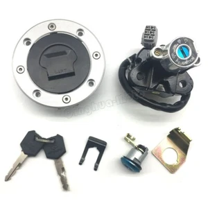 Interruptor de encendido Kit de bloqueo de asiento de tapa de gas combustible para Suzuki VStrom650 GSF650 2004-2011 - Imagen 1 de 8