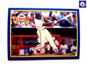 1990 Score Baseball Card #566 All Star Game MVP Bo Jackson