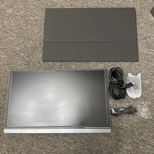 Lepow Portable Monitor 15.6 Inch Full HD 1080P USB Type-C Computer Display Gray - Picture 1 of 7