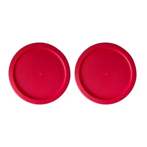 2 tapas de repuesto para contenedores de vidrio Pyrex de 2 tazas, 5 pulgadas 7200 piezas rojo - Imagen 1 de 1