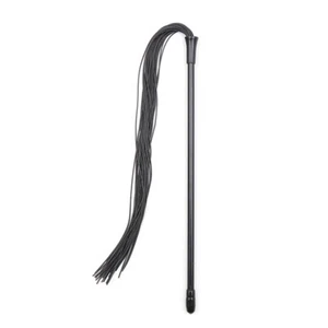 Silicone Whip Racing Riding Crop Party Queen Black Horse Riding Whip AT - Picture 1 of 6