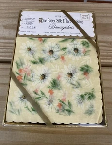 Servilletas de cóctel efecto seda papel arroz BAUMGARTENS VINTAGE REGALO DE ELEGANCIA - Imagen 1 de 4
