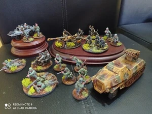 Bolt Action 28 mm 2. Weltkrieg Bundeswehr 28 Männer tolle bemalte Warlord Spiele - Bild 1 von 13