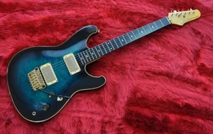 Chitarra Ibanez RS1010SL Steve Lukather Marine Sunburst Made in Japan 1984 tipo ST - Foto 1 di 10