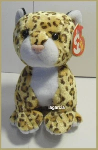 Ty Beanie Babies Leelo the Leopard Cub MWMT's - Picture 1 of 3
