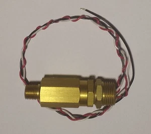 Pressure switch and actuated valve for SCUBA Compressor or Fill Panel - Bild 1 von 4