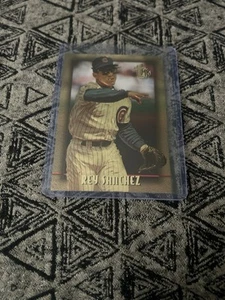 1995 Topps Embossed - Rey Sanchez #59 Golden Idols - Picture 1 of 1