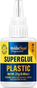 WoldoClean Super Glue for Plastic 25g Instant Strength - Clear  - Picture 1 of 8