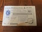 6s British Postal Order dated 1969