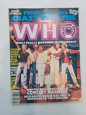 Spring 1980 Everybody Goes Crazy Over The Who Magazine Complete No Label - Image 1 of 2