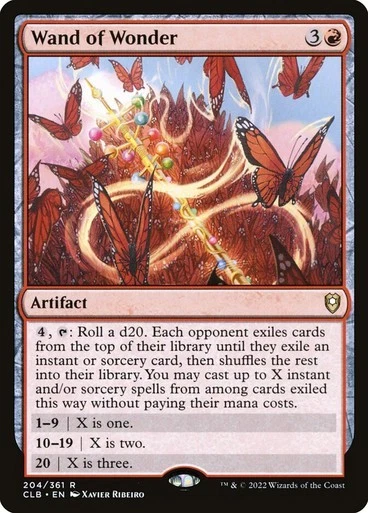 MTG - Wand of Wonder - CLB - Magic the Gathering - Image 1 of 1