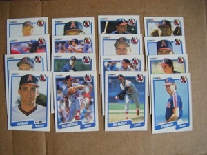 FLEER 1990 ANAHEIM ANGELS 24 CARD Team Set - Picture 1 of 2