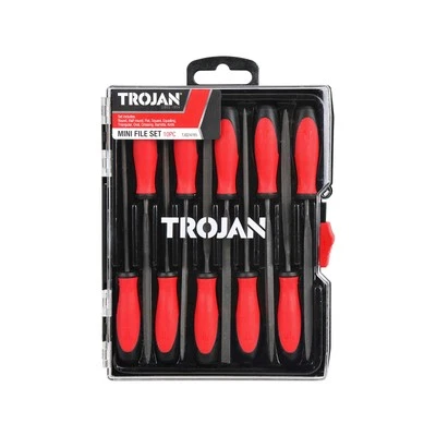 Trojan 10 Piece Mini File Set - Image 1 of 3