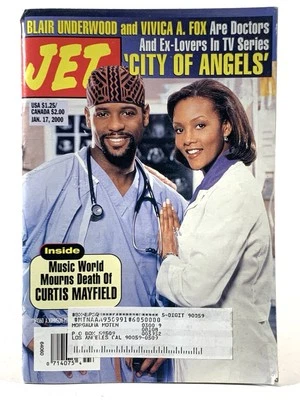 JET MAGAZINE JANUARY 17, 2000 BLAIR UNDERWOOD VIVICA A FOX CITY OF ANGELS - Image 1 of 2