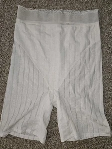 Carol Wior Shaping Panty Shapewear Tummy Control Slimming White Bloomer Size 14 - Picture 1 of 2