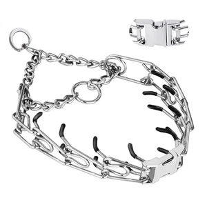Collar sin tirar con hebilla de liberación rápida para perros pequeños - Talla: S (14-18" cuello - Imagen 1 de 10