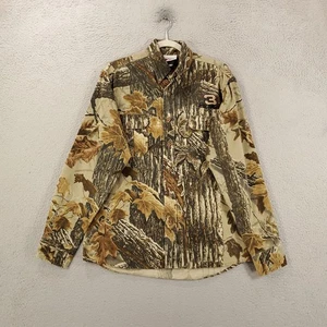Chase Authentic Camo Shirt Mens Large Soft Button Up Dale Earnhardt Jr Hunting - Picture 1 of 9