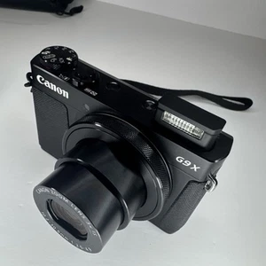 Canon PowerShot G9X G9 X Digital Camera Black 20.2MP WiFi W Case And Charger - Picture 1 of 19
