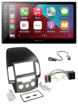 Pioneer USB MP3 DAB 2DIN Bluetooth Autoradio für Hyundai i30 (ab 08) - Bild 1 von 4