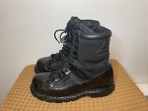 Thorogood 834-7991 Men Leather Side zip Sz 8.5 M Waterproof Tactical Black Boots