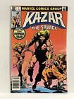 Kazar The Savage #1,3 Marvel Comics 1981 Mid Grade 2 Book Lot
