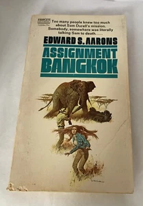 ZUWEISUNG BANGKOK Edward Aarrons Sam Durell SPIONAGE-THRILLER 1972 Fawcett Goldmedaille - Bild 1 von 7