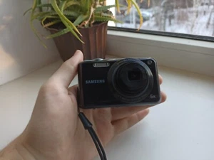 š„Samsung ES65 Schwarz 10.2MP Digitale Kompaktkameraš„FUNKTIONIERT FULL SETš„ - Bild 1 von 7