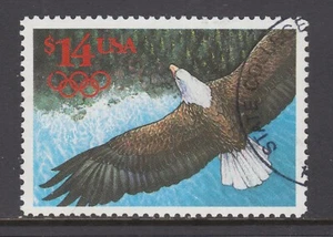 US Sc 2542 used. 1991 $14.00 Express Mail Eagle, VF - Picture 1 of 1