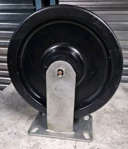 S.C. Durable Superior Caster Heavy Duty 10" Non Swivel Locking Caster 40 Ava NEW - Picture 1 of 4