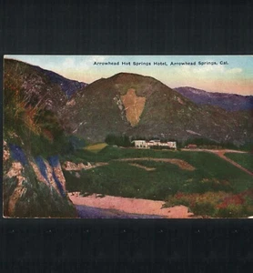 SAN BERNARDINO, CA * ARROWHEAD HOT SPRINGS HOTEL * UNPOSTED VINTAGE 1907-1915 - Picture 1 of 2
