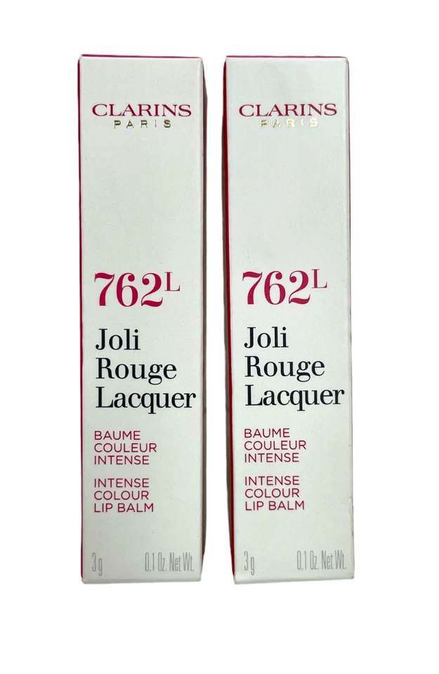 娇韵诗 Joli Rouge 漆面强效润唇膏(3 克/0.1 盎司/762)您挑选套装!全新! — 第 1/1 张图片