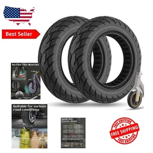 Replacement 10 Inch Solid Tires for Electric Scooters, Fits Turboant & Ninebot - Picture 1 of 9