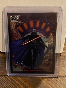 Star Wars Galaxy Chrome 2022 Card Topps Refractor 50 Enter Darth Vader - Bild 1 von 2