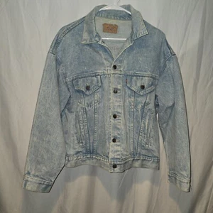 Vintage Levi’s Denim Jacket Medium Type 3 III Made In USA Blue - Picture 1 of 23