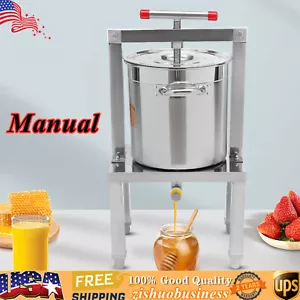 Large Fruit Honey Presser Cider, Wine, Grape, Apple Press extractor for Wine - Picture 1 of 15