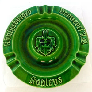 Cendrier de comptoir Ashtray publicitaire - KÖNIGSBACHER KOBLENZ BIERE 27 cm Ø - Picture 1 of 3