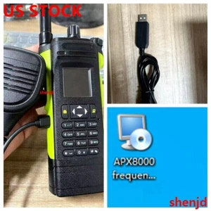 LOTE APX-8000 Radio Doble Banda VHF UHF Walkie Talkie + Cable de Programación -US STOCK - Imagen 1 de 19