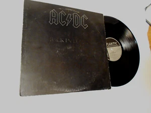 AC/DC Back In Black LP Record 1980 Atlantic SD16018 Vintage Original Pressing - Picture 1 of 10