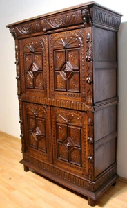 Dielenschrank Anrichte Proviantschrank Antik ca1880 Jh. - Bild 1 von 12