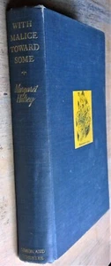 With Malice Toward Some by Margaret Halsey 1938 illustrated by Peggy Bacon HC - Picture 1 of 8