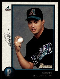 1998 Bowman 190 Larry Rodriguez Arizona Diamondbacks  Baseball Card