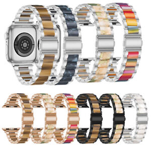 Correa Loop for IWatch Serie SE Ultra 87654 Bracelet Resin Strap for Apple Watch