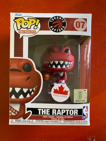 FUNKO POP! NBA Mascot Toronto Raptors #07, BNIB Cover