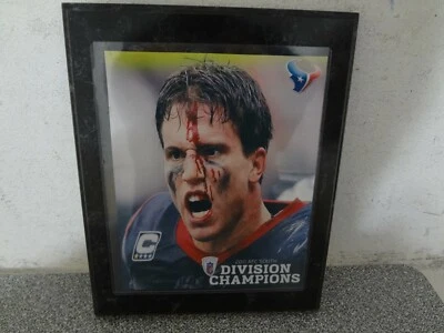 Houston Texans 2011 AFC South Divison Champs Brian Cushing Plaque 10"  x  13" Foto 1 de 2