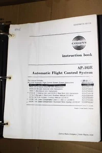 Rockwell Collins AP-103A Flight Control System Instruction Manual Book 12/67 - Picture 1 of 2