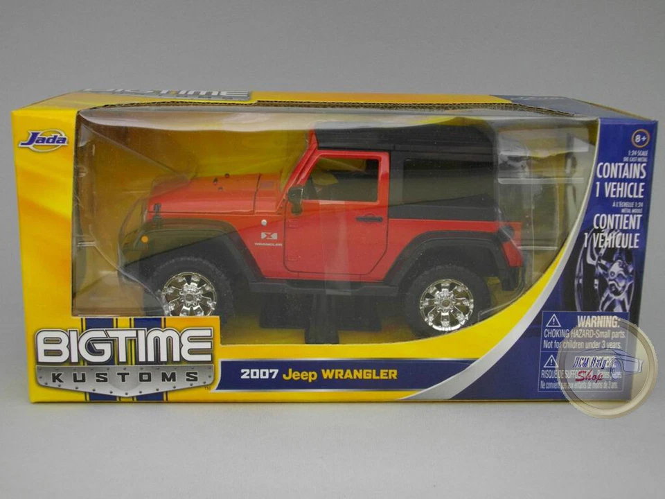 Jeep Wrangler Soft Top (2007) - Jada Toys 1:24 - JA96956RE - Immagine 1 di 1