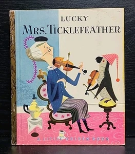 Lucky Mrs Ticklefeather ~ A Little Golden Book #122 ~ 1951 ~ VG+ - Bild 1 von 8