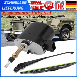 Universal Scheibenwischermotor 105° Arm Blatt Wischermotor Traktor Boot 12V-DE - Bild 1 von 19