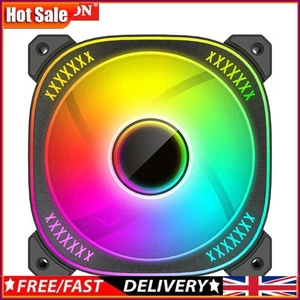 Cooling Fan 12V 4PIN PWM ARGB CPU Cooler ARGB Case Cooler Fan for Computer Case - Afbeelding 1 van 14
