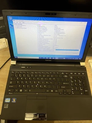 Toshiba Tecra R850 is a 15.6-inch laptop 128GB Ssd Win11 Pro. Line On Screen - Image 1 of 4